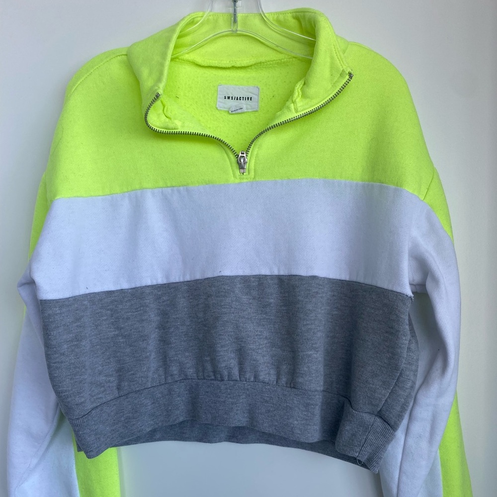 Color Block Pullover